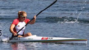 Teresa Portela na final de K1 200