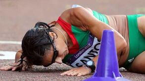 Vera Santos desmaiou no final do 20 km marcha