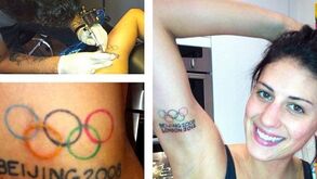 Stephanie Rice retoca tatuagem