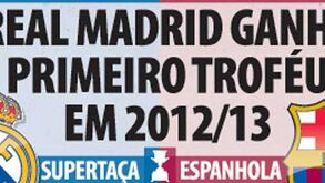 Primeiro Troféu do Real Madrid em 2012/2013