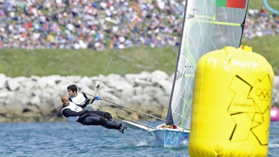 Freitas/Andrade em 10.º na quinta regata