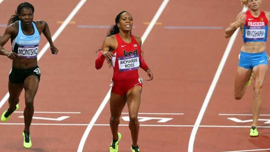Sanya Richards-Ross conquista ouro nos 400 metros