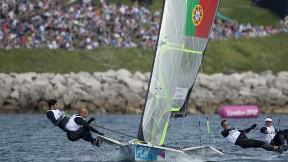 Freitas/Andrade em 14.º na primeira regata do dia