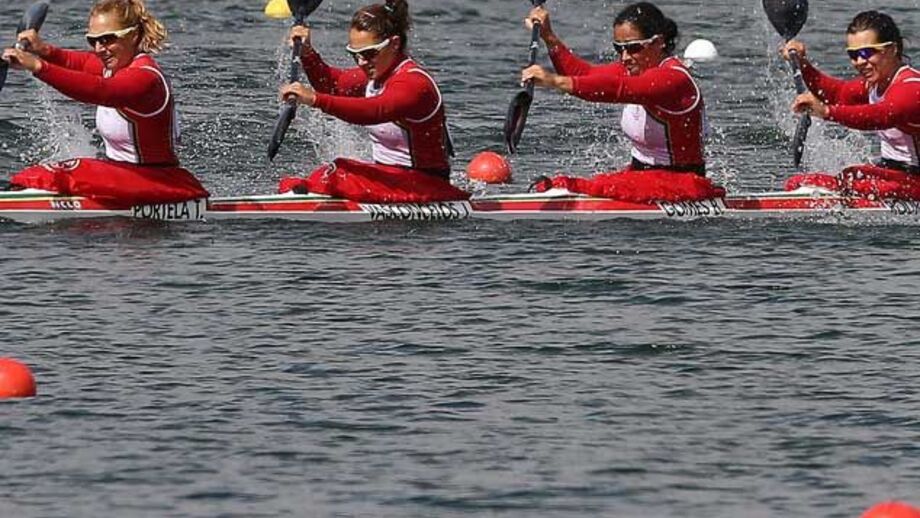 Portugal no 6.º lugar de K4 500 feminino