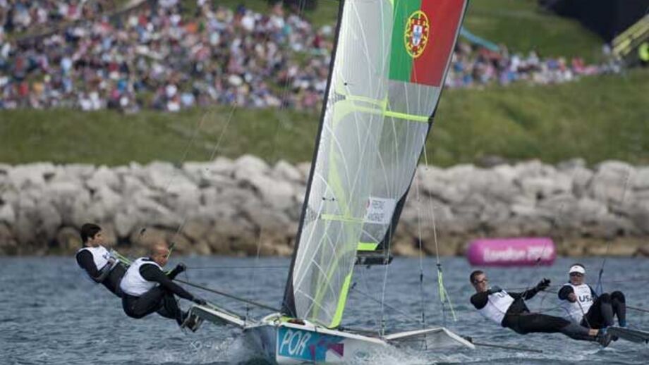 Dupla portuguesa de 49er termina no 8.º lugar