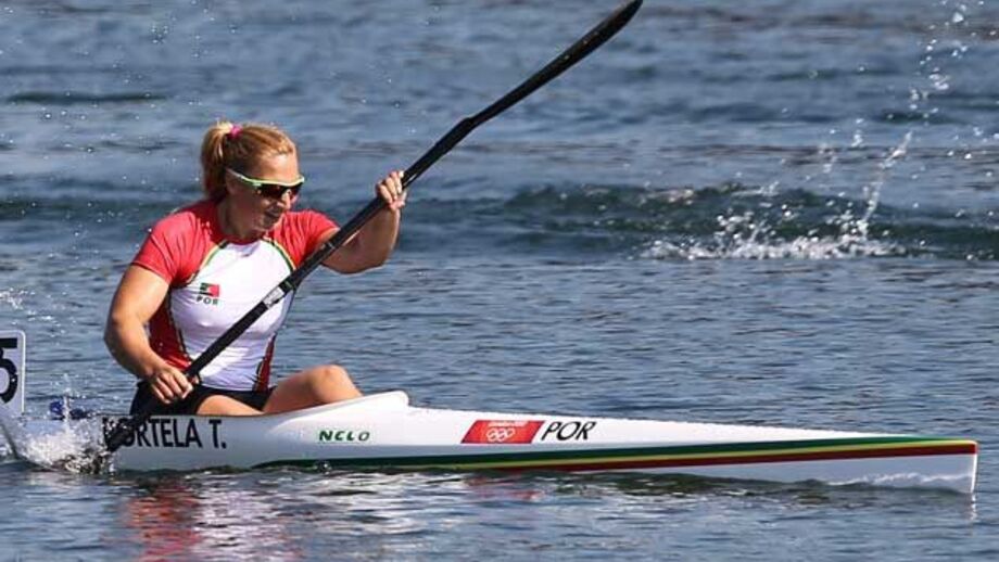 Teresa Portela na final de K1 200