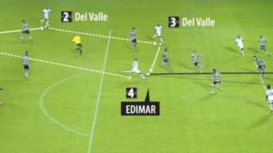 O slalom que valeu 3 pontos ao Rio Ave