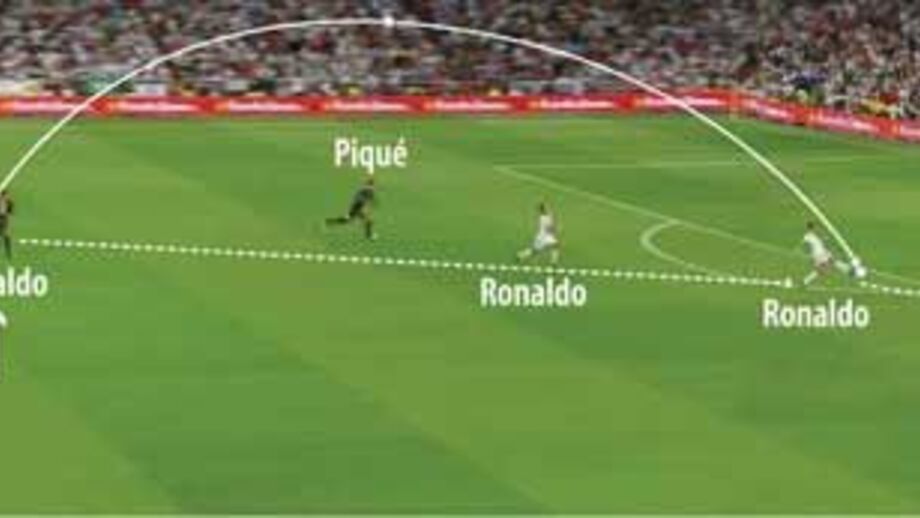 Golo de Cristiano Ronaldo