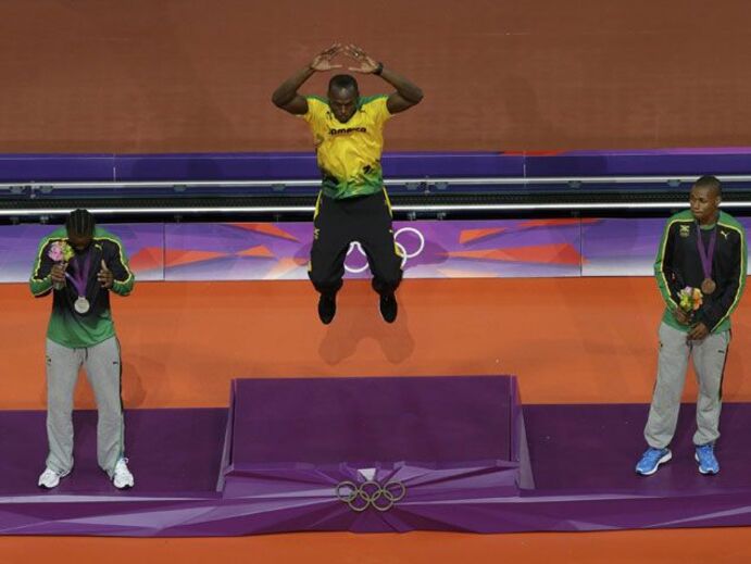 Trio jamaicano invade domínio norte-americano