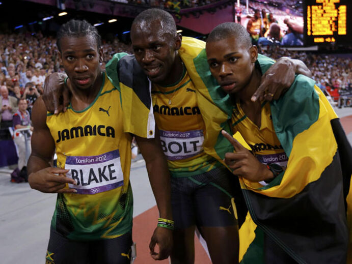 Trio jamaicano invade domínio norte-americano