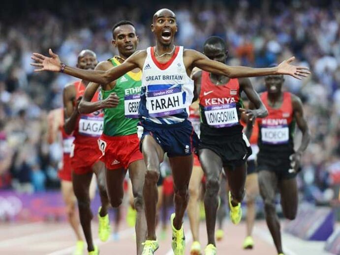 Mo Farah conquista ouro nos 5 mil metros