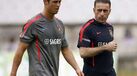 Ronaldo só chega para o treino da tarde
