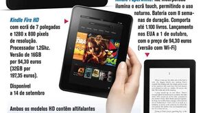 Amazon desafia iPad com Kindle Fire maior