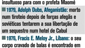 Embaixadores dos EUA assassinados 