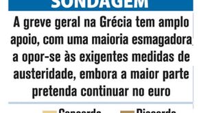 Grécia rejeita austeridade