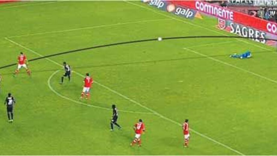 O golo de Lima frente à Académica