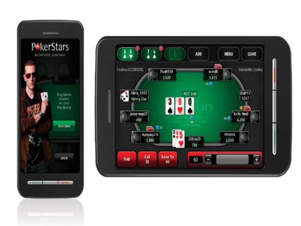 Já chegou a PokerStars Mobile