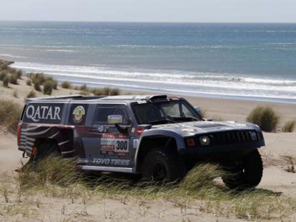 Al-Attiyah e Sainz juntos no Dakar'2013