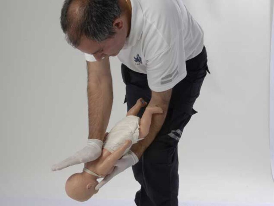 Obstrução da via aérea nos bebés