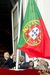 Bandeira de Portugal hasteada ao contrário
