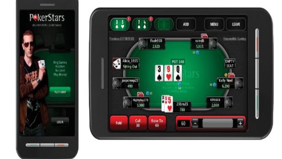 Já chegou a PokerStars Mobile