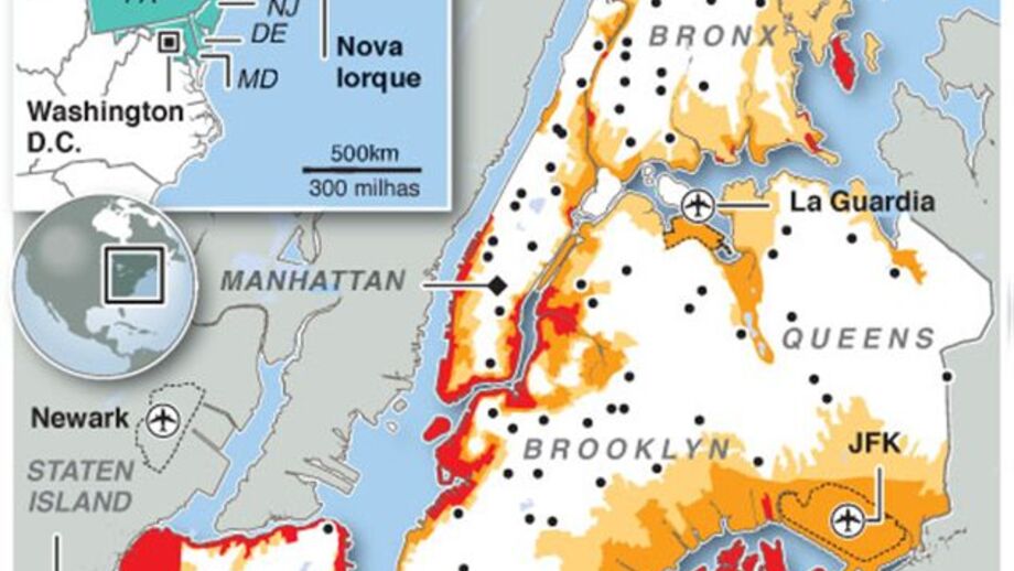 Nova Iorque em alerta com furacão Sandy