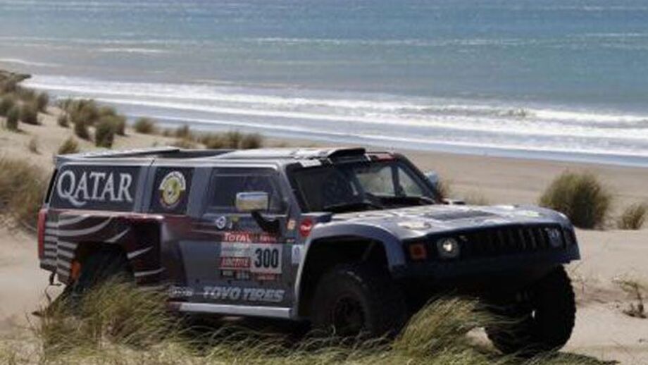 Al-Attiyah e Sainz juntos no Dakar'2013