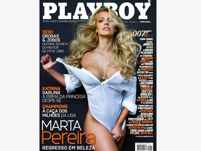 Marta Pereira revela-se na 'Playboy'