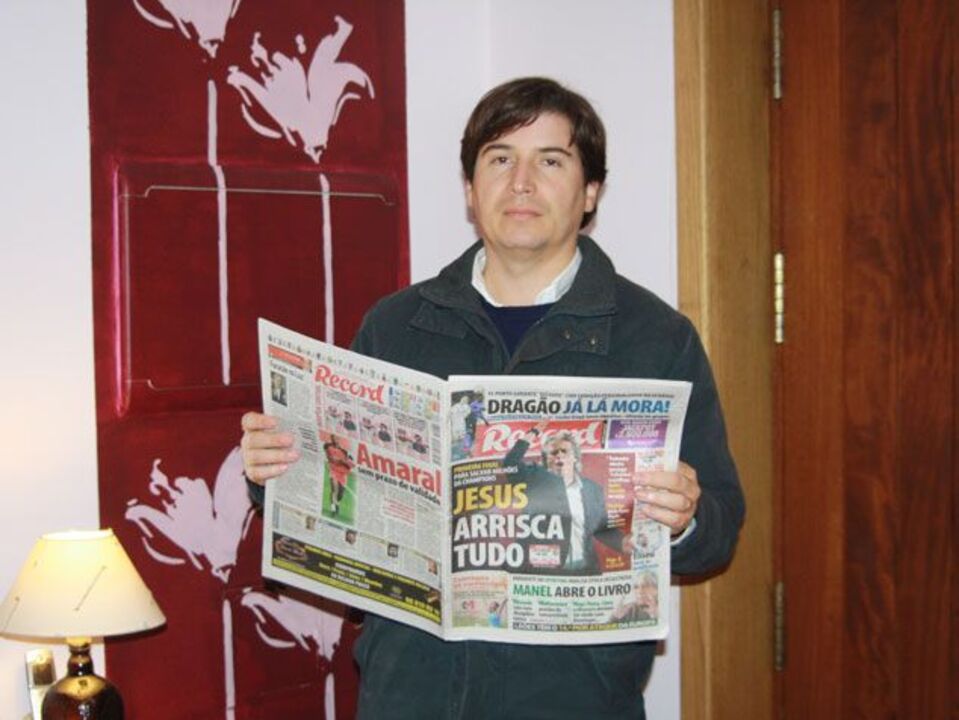 Nuno Sarmento: «Pensei que fosse uma brincadeira»