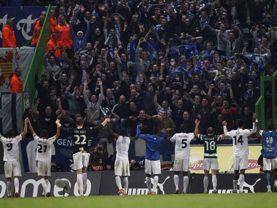 PSP impediu rixa entre adeptos do Sporting e do Genk 