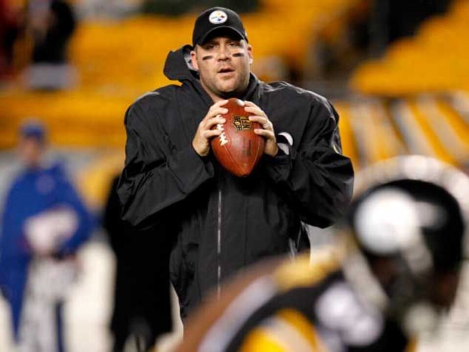 Steelers recebem Ravens sem Ben Roethlisberger