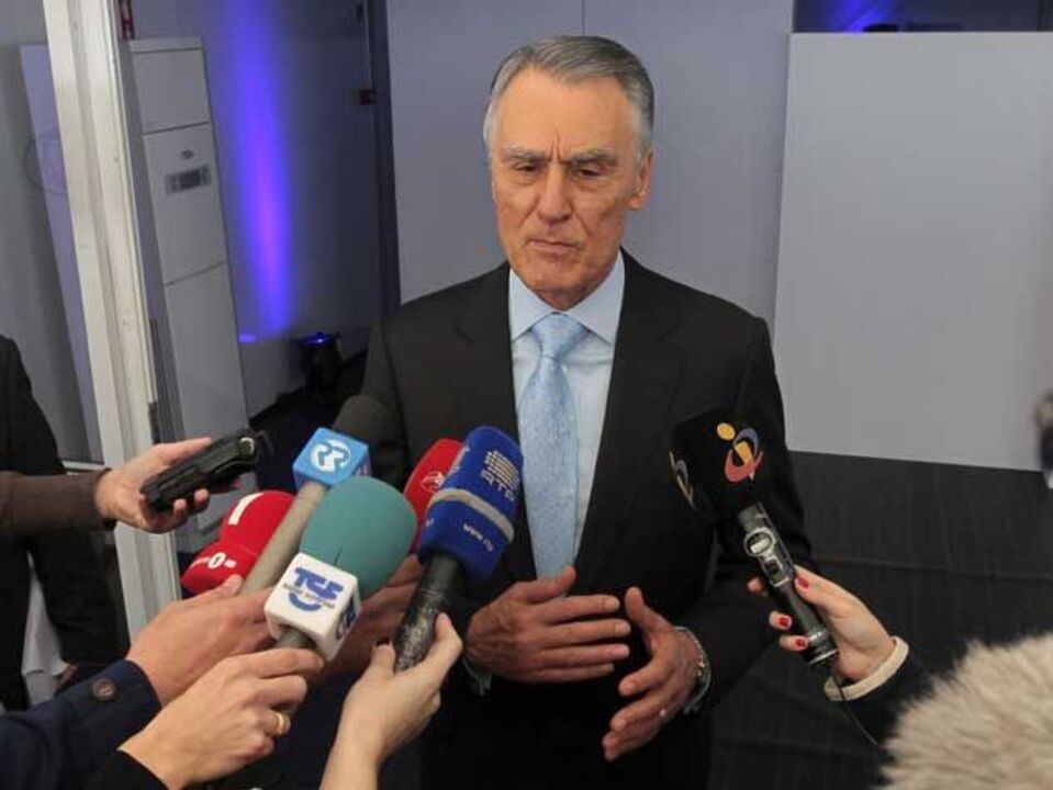 Cavaco Silva: «Que não falte o apoio»