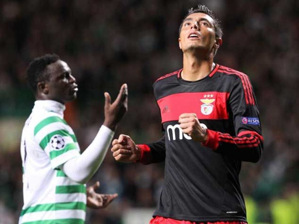 Benfica favorito na "final" frente ao Celtic