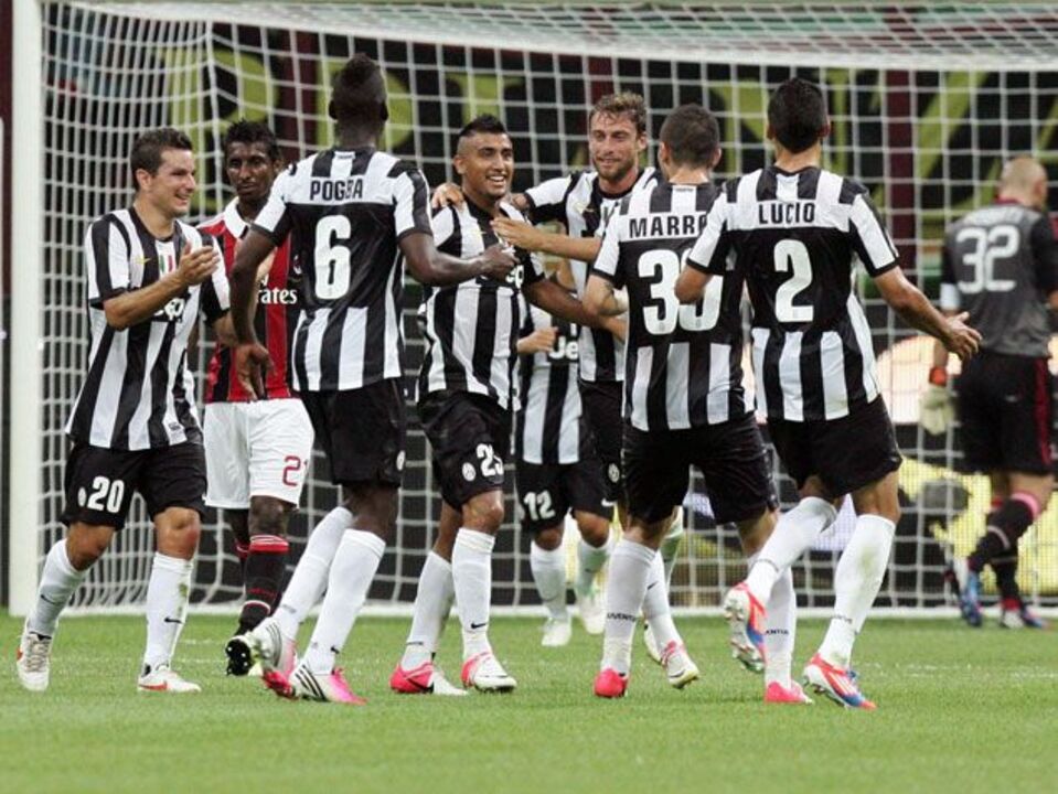 Juventus favorita em Milão