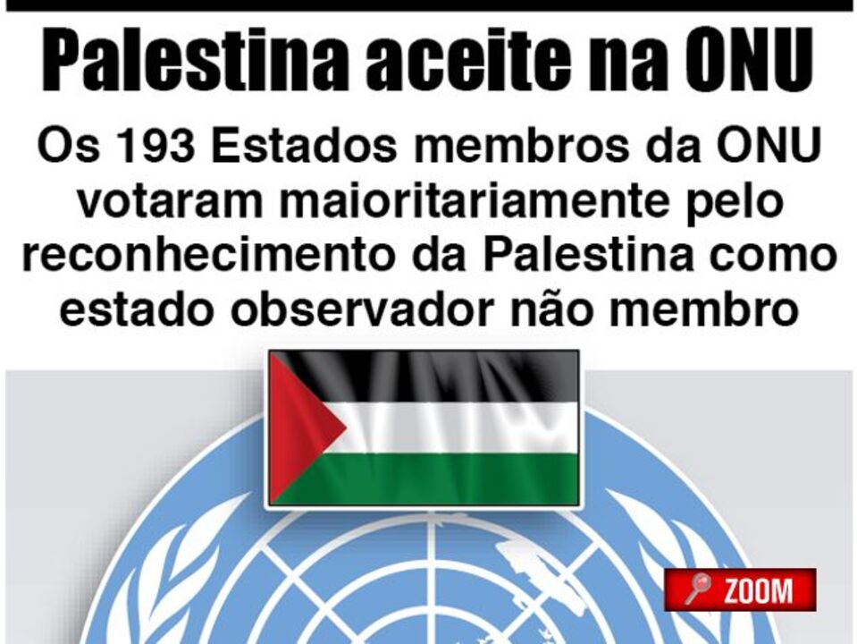 Palestina aceite na ONU
