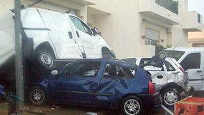 Tornado provoca destruição em Lagoa e Silves