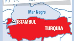 Mapa da Turquia