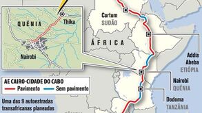 Abriu troço da autoestrada Cairo - Cidade do Cabo