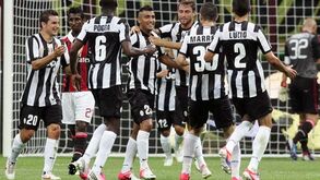 Juventus favorita em Milão