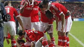 Apuramento do Benfica vale odd de 2,40
