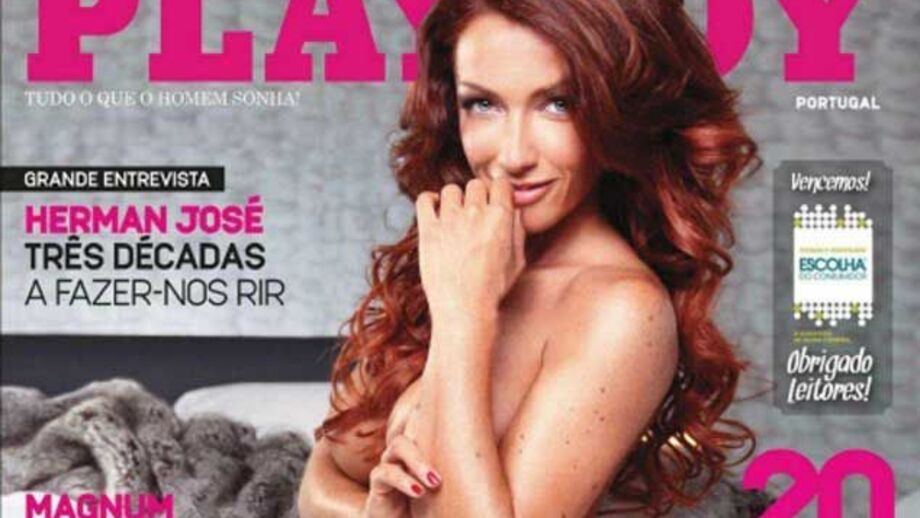 Raquel Henriques é capa da "Playboy"