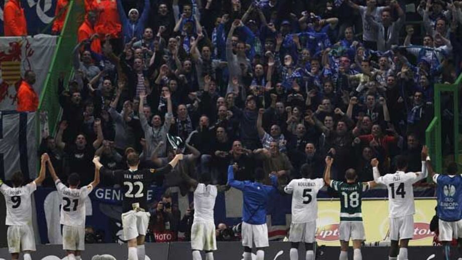 PSP impediu rixa entre adeptos do Sporting e do Genk 