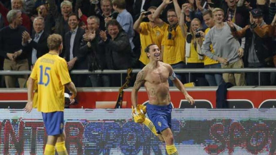 Inglaterra cai aos pés de Ibrahimovic (4-2)