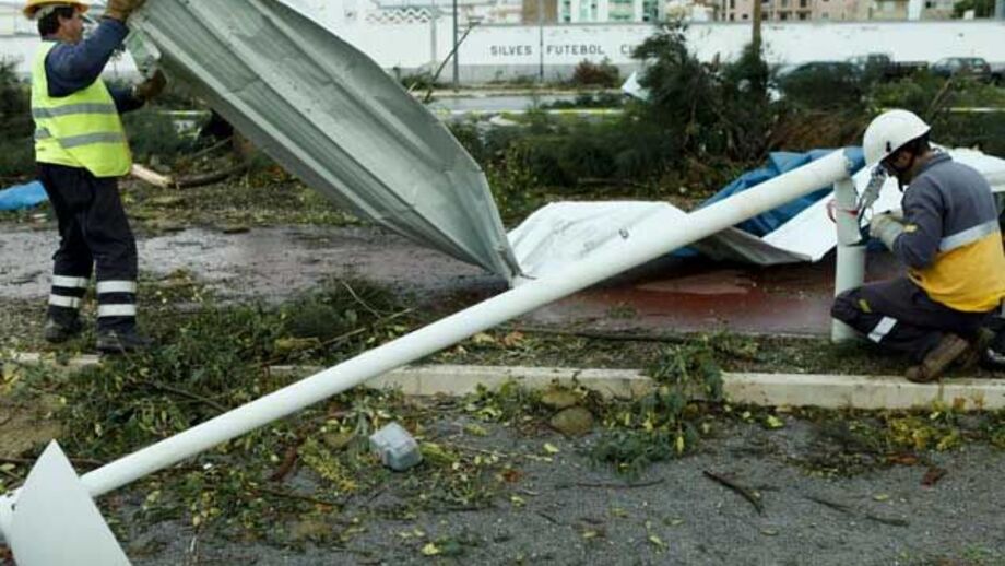 Eletricidade totalmente restabelecida no Algarve