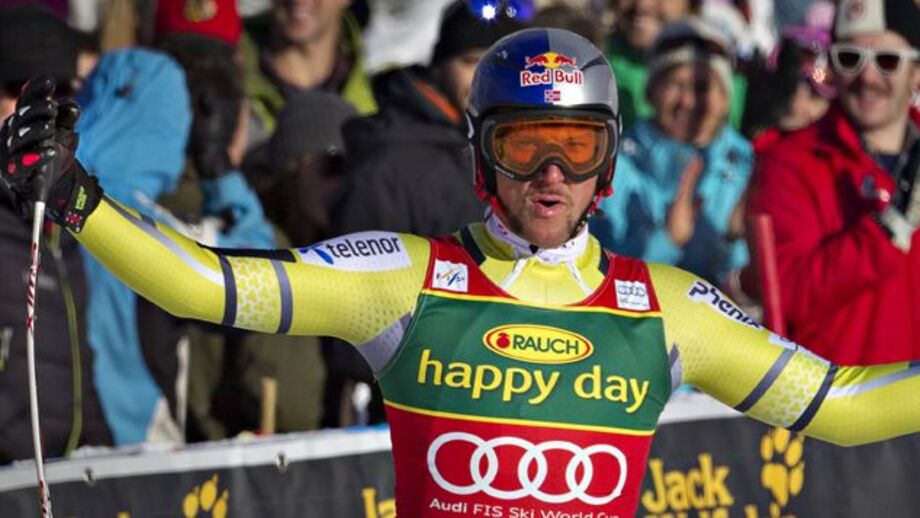 Esqui Alpino: Aksel Svindal bisa na pista de Lake Louise