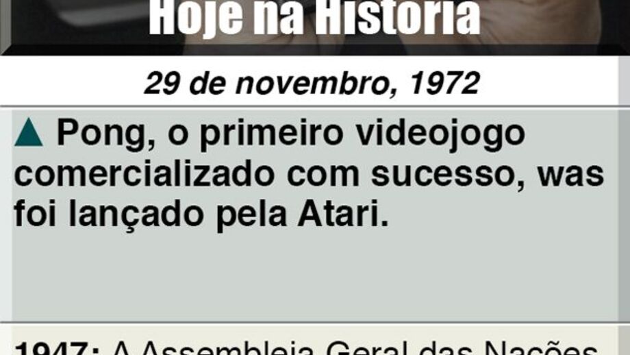 Hoje na História