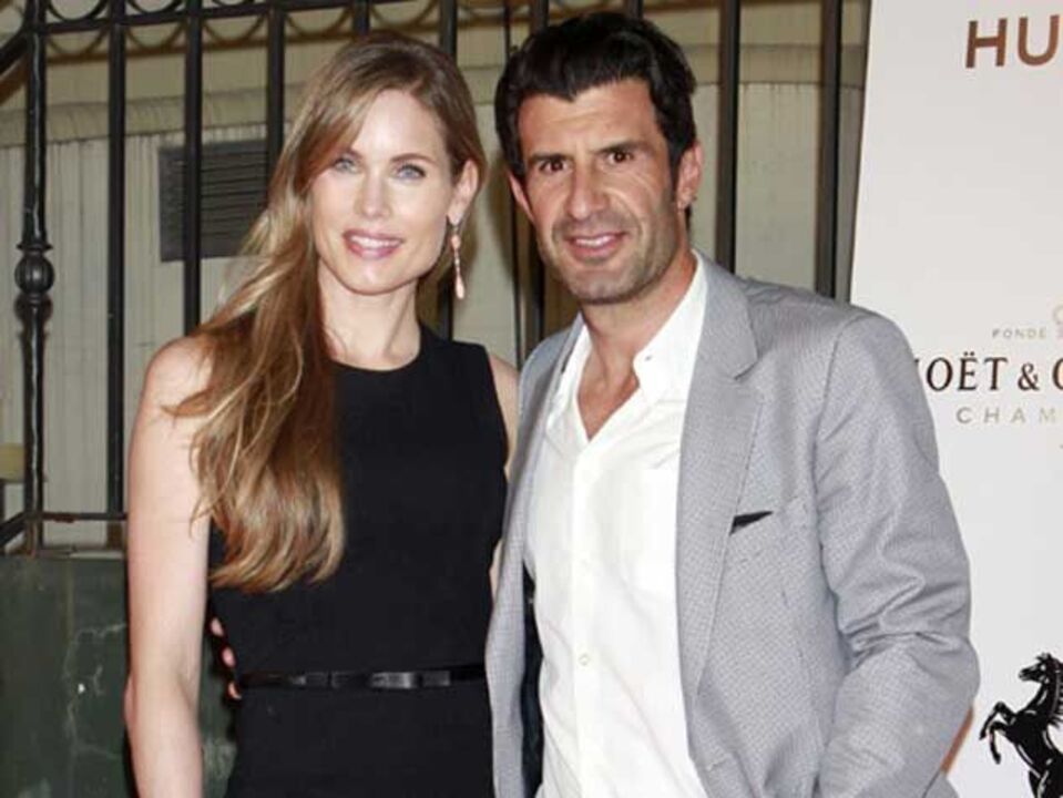 Figo rendido à mulher