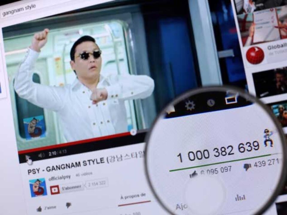 "Gangnam Style" faz história no YouTube