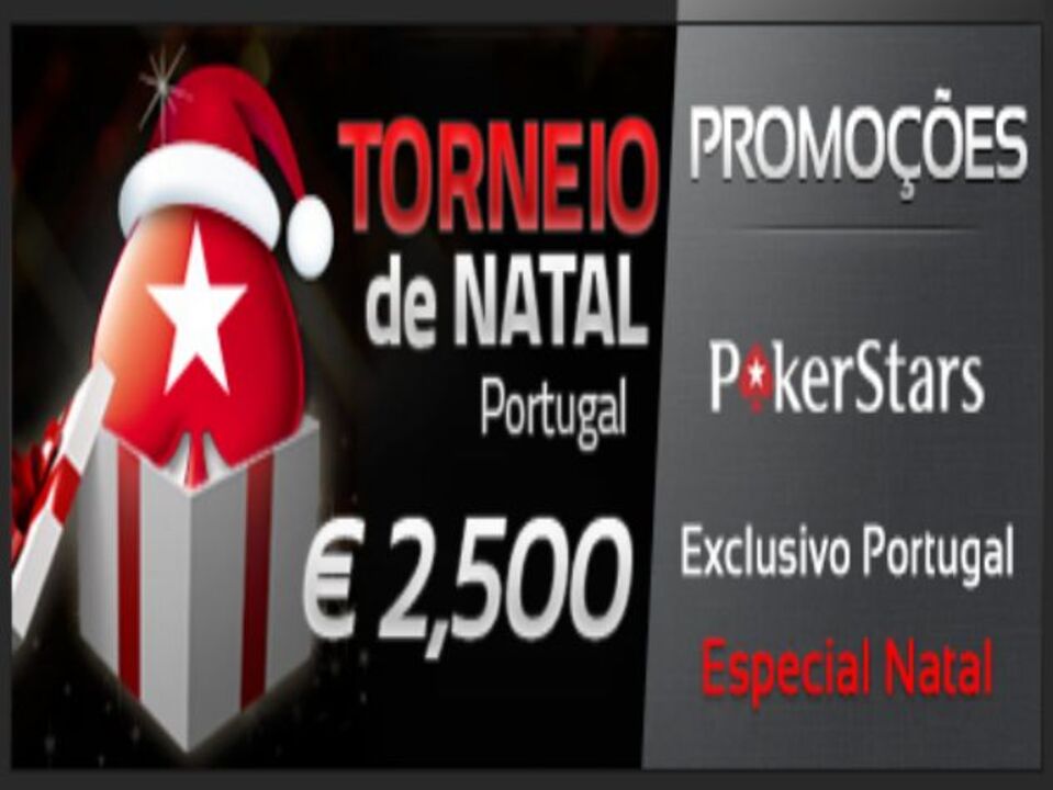 Hoje há Torneio de Natal na PokerStars