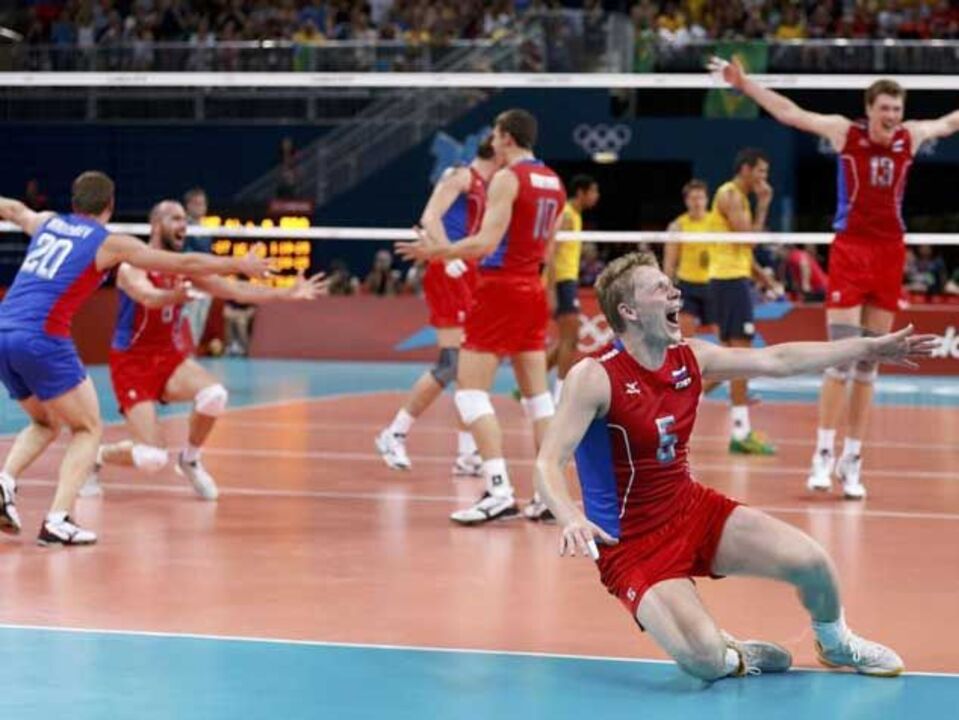 Torneio olímpico de voleibol: Rússia de ouro frente ao Brasil